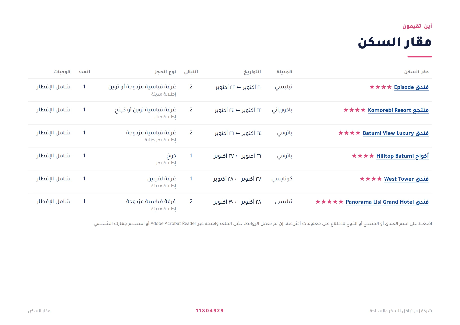 جورجيا - جولة تبليسي وباكورياني وباتومي الكبرى 10 ليالٍ 🏔️🌊 — 3