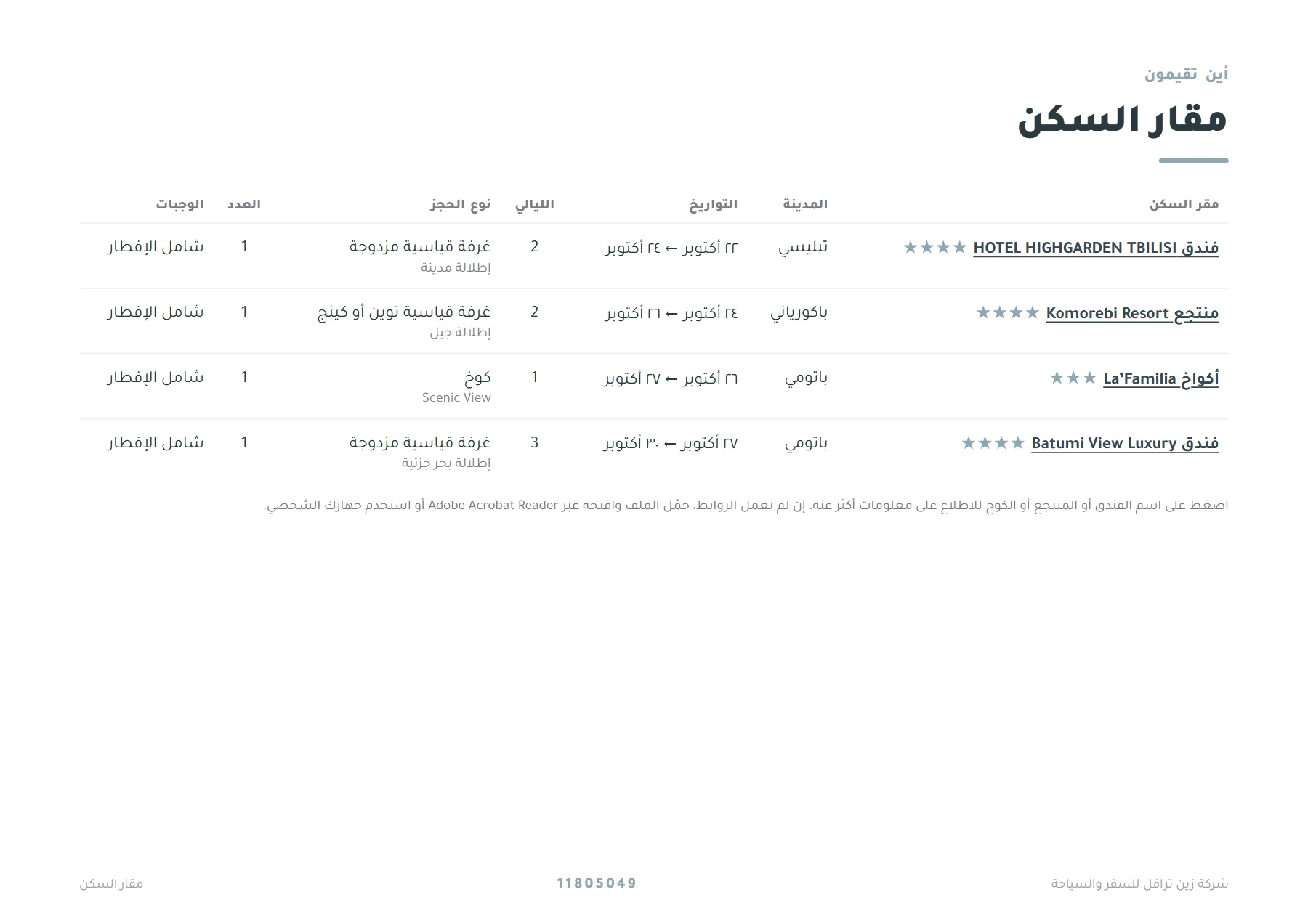 جورجيا - جولة من تبليسي إلى باكورياني وباتومي 8 ليالٍ 🏔️🌊 — 3